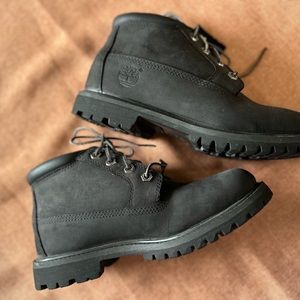 Womens black timberland boots